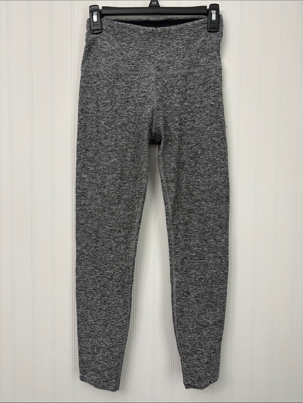 Beyond Yoga Spacedye 7/8 Legging Women Size Medium Grey Black Heather